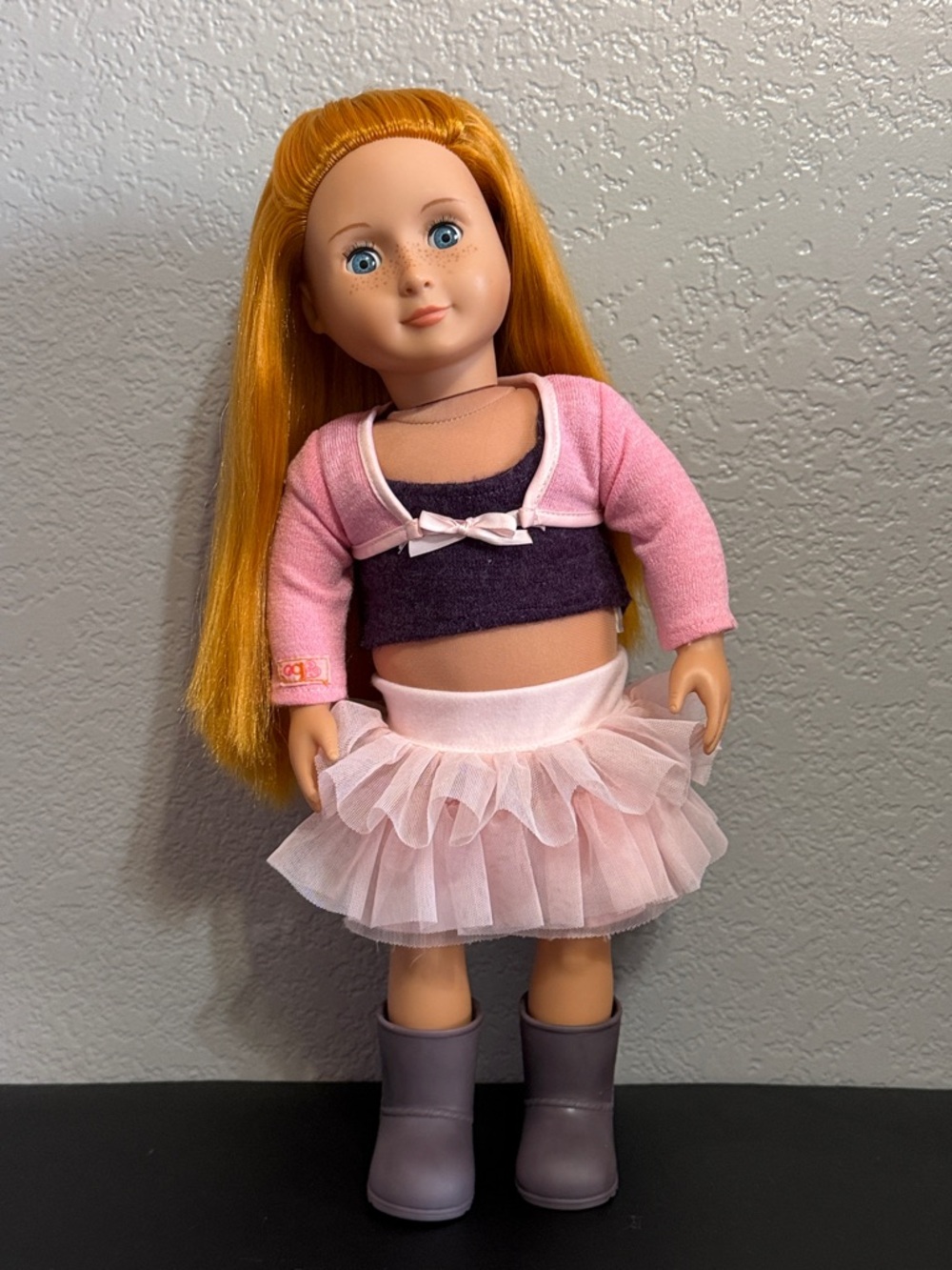 Our Generation 18” Doll Red Hair Blue Eyes and The Cutest Freckles
